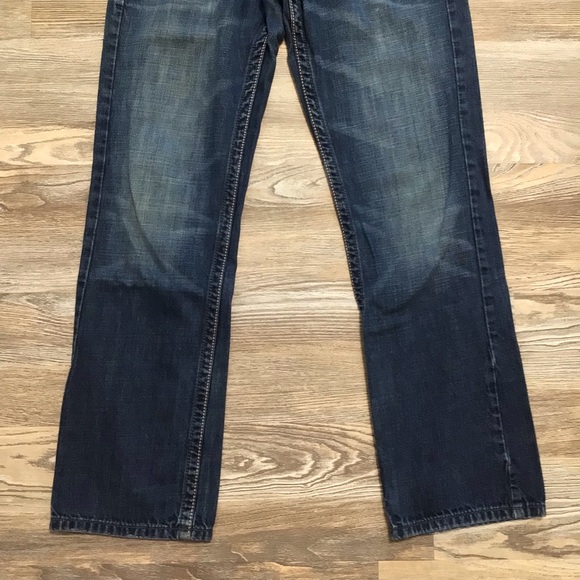American Eagle Outfitters Low Rise Bootcut Cotton Jeans 32x32 - Picture 7 of 13